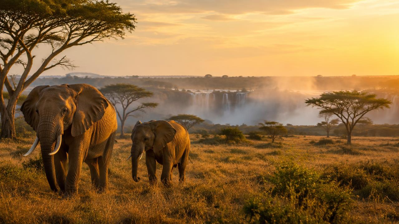 Safari from South Africa to Victoria Falls and Botswana